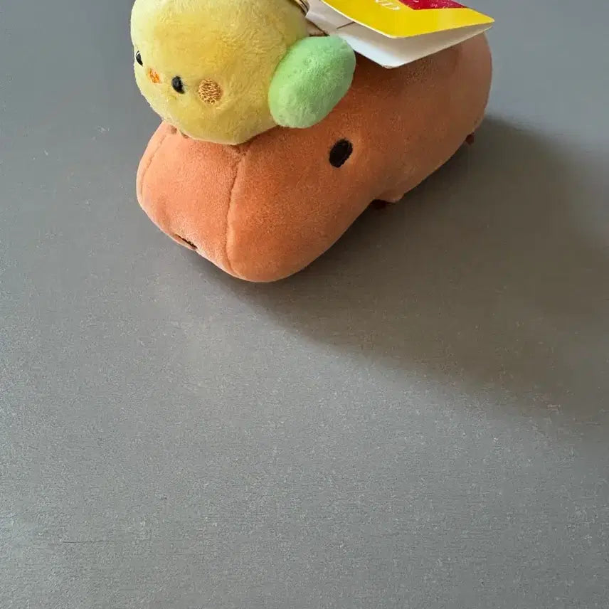 [BUNJANG] Everland Capybara & Parrot Plush Set / 에버랜드 카피바라 앵무 인형 새상품