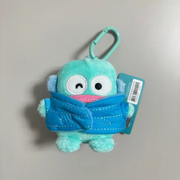[BUNJANG] Sanrio Hangyodon Padded Vest Bag Charm Keychain (New Arrival) / [신제품] 정품 산리오 장꾸패딩 한교동 패딩 가방걸이 키링