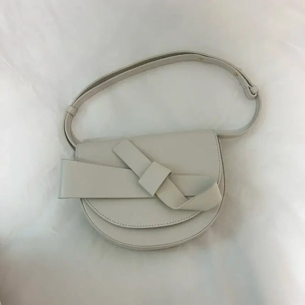 [BUNJANG] Ostkaka Ribbon Crossbody Bag White / 오스트카카 리본 크로스백 화이트