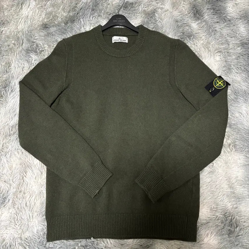[BUNJANG] Stone Island Knit Green / S급 스톤아일랜드 니트 그린