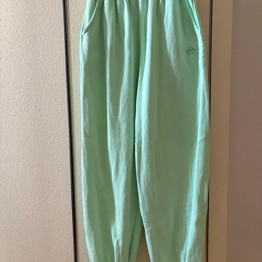 [BUNJANG] Jogger Pants Mint / 새상품)민트색 조거바지