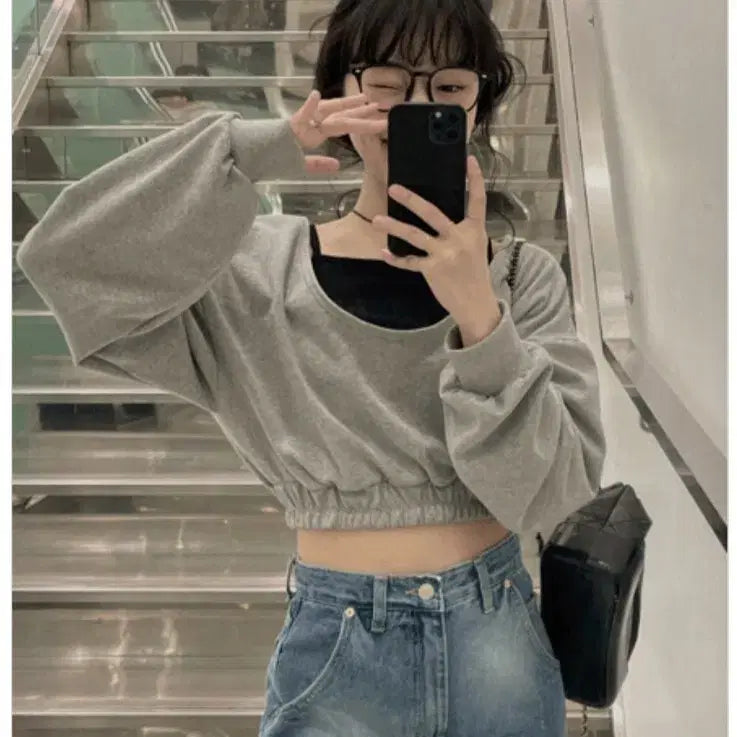 [BUNJANG] Vinbl Handmade Sweatshirt / 빈블 자체제작 맨투맨