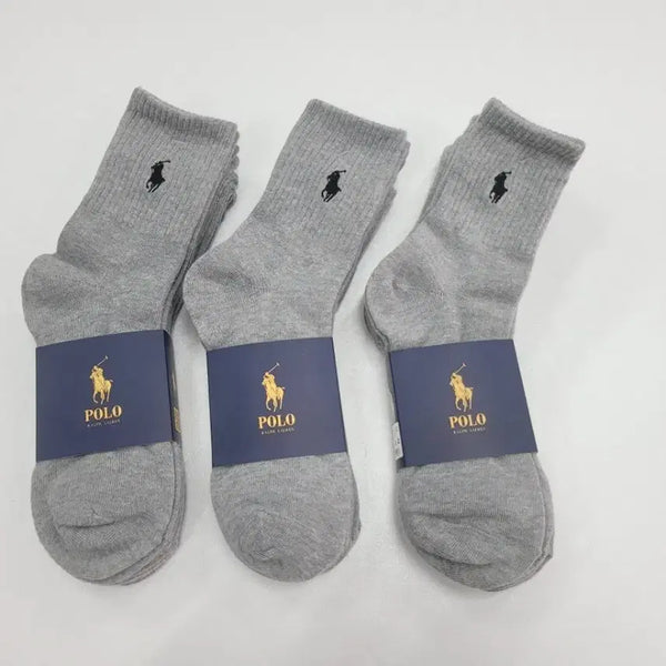 [BUNJANG] Polo Ralph Lauren Grey Socks 12 Pairs / 폴로 랄프로렌 회색 양말 12켤레