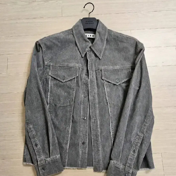 [BUNJANG] COOR Corduroy Cut-off Shirt / 쿠어 코듀로이 컷오프 셔츠/ S사이즈/ 새제품