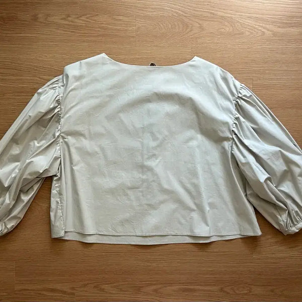 [BUNJANG] Volume Blouse / 볼륨 블라우스