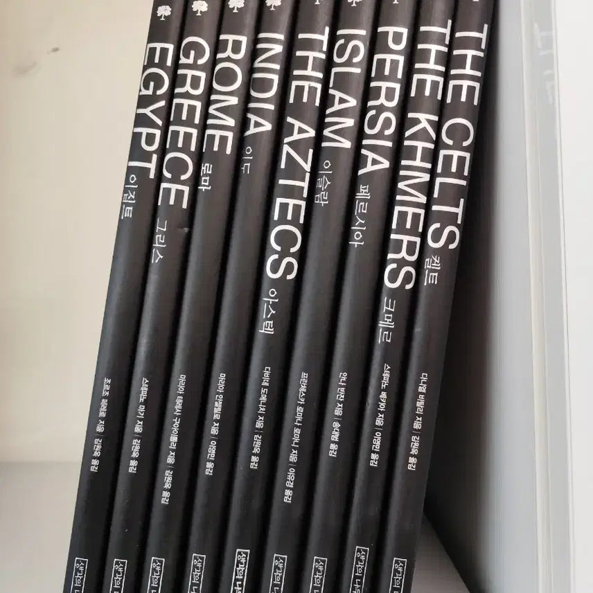 [BUNJANG] Ancient Civilizations and Treasures Complete Set (9 Volumes) / 책 도서 고대문명의 역사와 보물 9권 세트