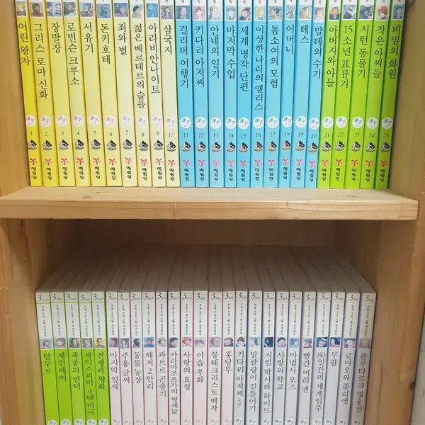 [BUNJANG] Yerimdang World Masterpiece Essay Writing Program Full Set (50 Volumes) / 직거래)논술프로그램세계명작(예림당)