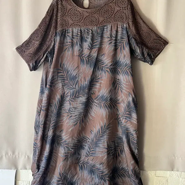 [BUNJANG] Punggi In-yeon Linen Dress / 풍기인견 원피스