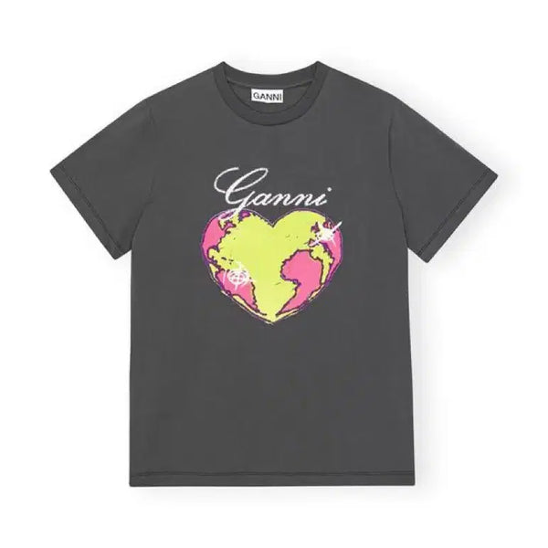 [BUNJANG] GANNI Cotton T-Shirt XS / 가니 티셔츠 XS 사이즈 새상품