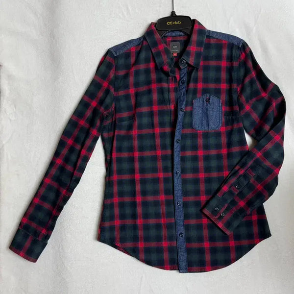 [BUNJANG] HUM Check Shirt / HUM 체크 남방