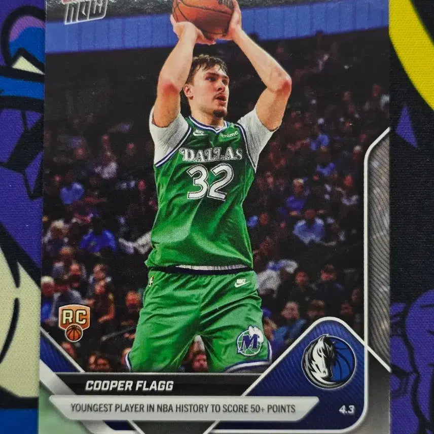 [BUNJANG] Topps Now NBA Cooper Flagg #241 / 탑스나우 NBA 쿠퍼 플래그 #241 (TOPPS NOW)