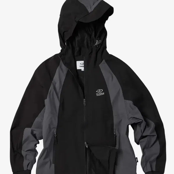 [BUNJANG] Travel Balloon Windbreaker Black / 트래블 벌룬 윈드 브레이커 블랙