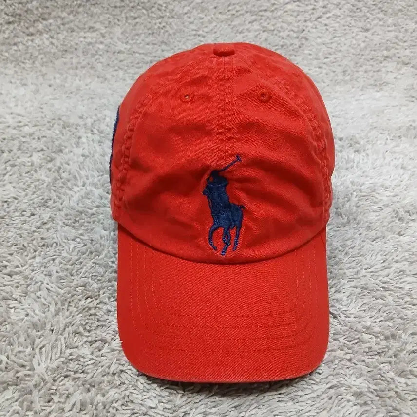 [BUNJANG] Polo Ralph Lauren Red Cap XS / 폴로 랄프로렌 레드 볼캡 XS