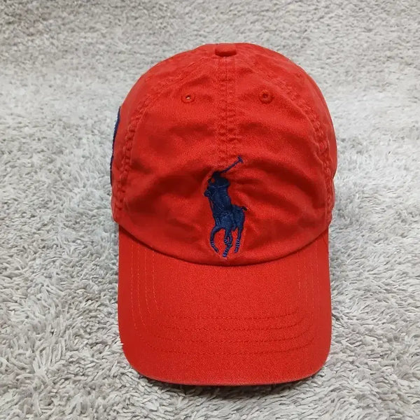 [BUNJANG] Polo Ralph Lauren Red Cap XS / 폴로 랄프로렌 레드 볼캡 XS