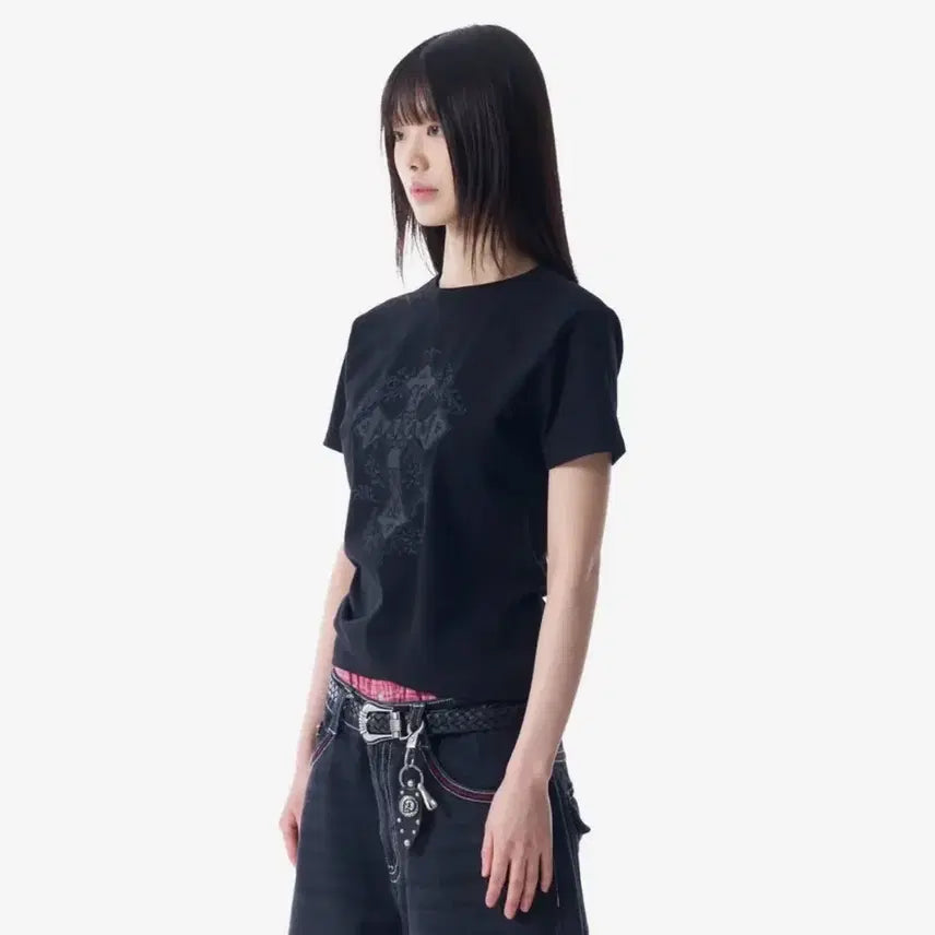 [BUNJANG] AKM CROS2 Half Top (Black) / 아캄 AKM CROS2 Half Top (Black)