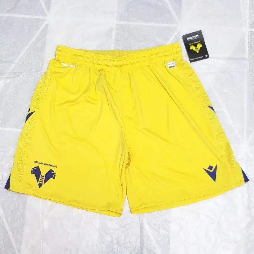 [BUNJANG] Hellas Verona FC Macron 20-21 Away Soccer Shorts Lee Seung-woo / (해외L)베로나 축구 유니폼 쇼츠 반바지 이승우 마크론 헬라스 엘라스