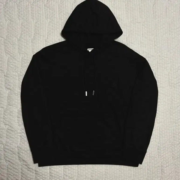 [BUNJANG] Wooyoungmi Flower Back Logo Hoodie Black / 우영미 플라워 후드