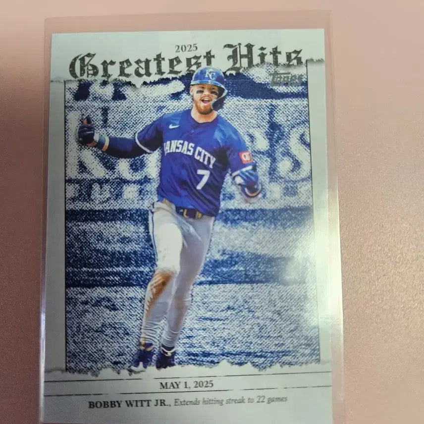 [BUNJANG] Kansas City Boby Witt Jr. 2026 Topps Greatest Hits / 캔사스시티)바비 위트 주니어 2026 Topps Greatest Hits
