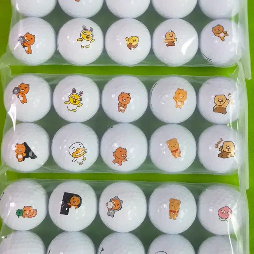 [BUNJANG] Kakao Friends Golf Balls (A/A+ Grade) - 30 Piece Set / 카카오프렌즈골프공 A/A+급30개-로스트볼