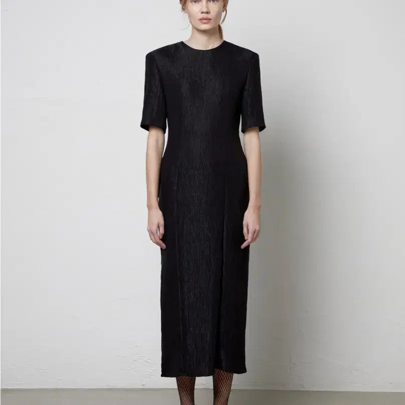 [BUNJANG] Refined902 Pleats Midi Dress (Black, M) / [새제품] 리파인드902 원피스 Pleats Midi Dress