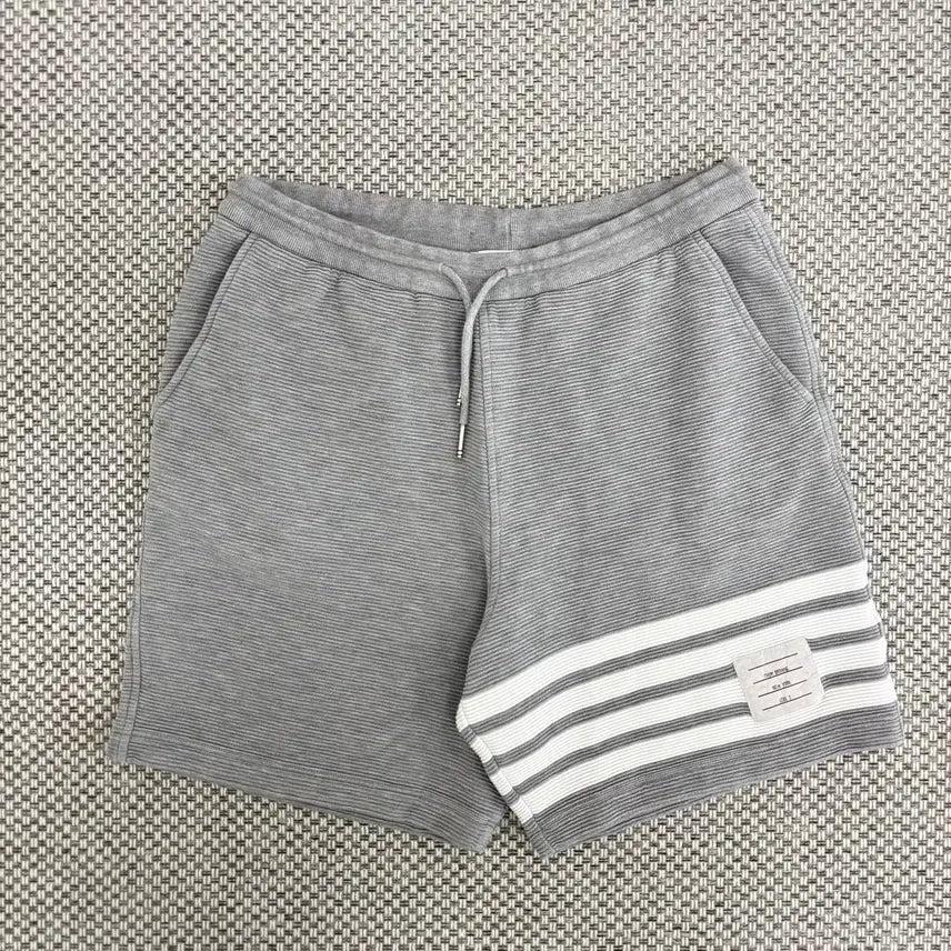 [BUNJANG] Thom Browne Striped Armband Shorts / [2]톰브라운 사선완장 반바지