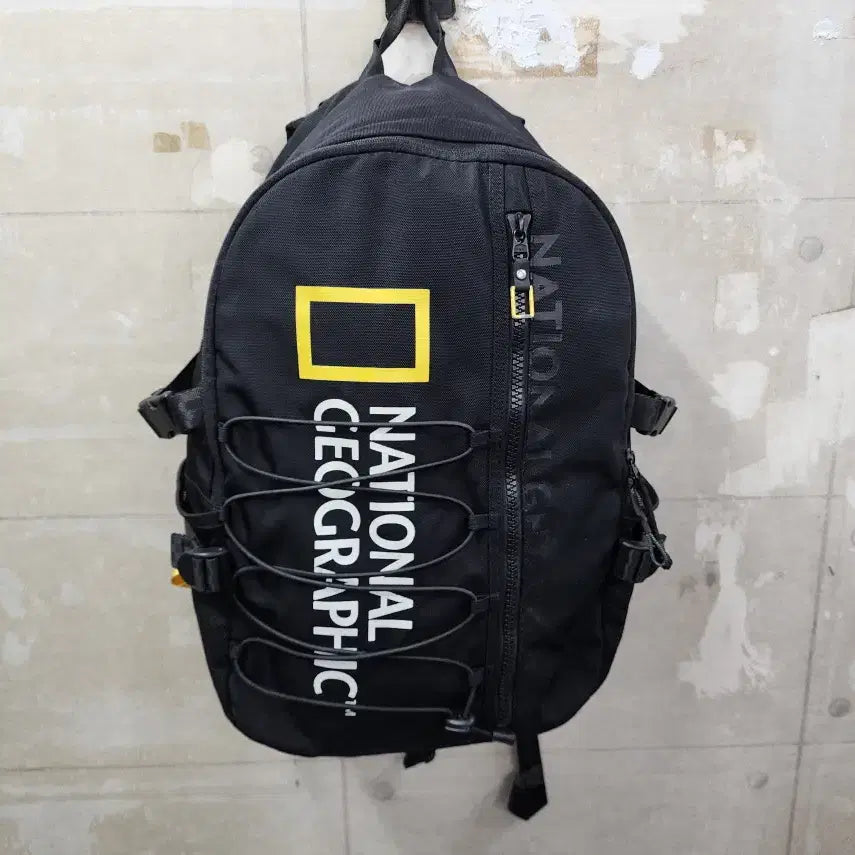 [BUNJANG] National Geographic Big Logo Buddy Backpack (One Size) / (FREE)내셔널지오그래픽 정품 빅로고 버디 백팩/프리/상태우수