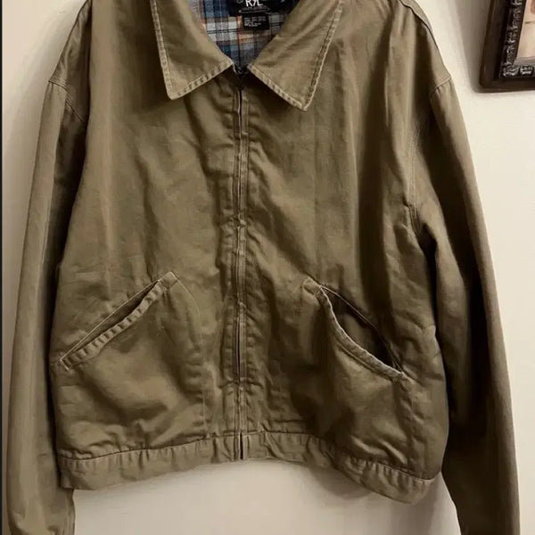 [BUNJANG] RRL Canvas Zip Jacket / (마지막 가격) 빈티지 RRL Canvas Zip Jacket
