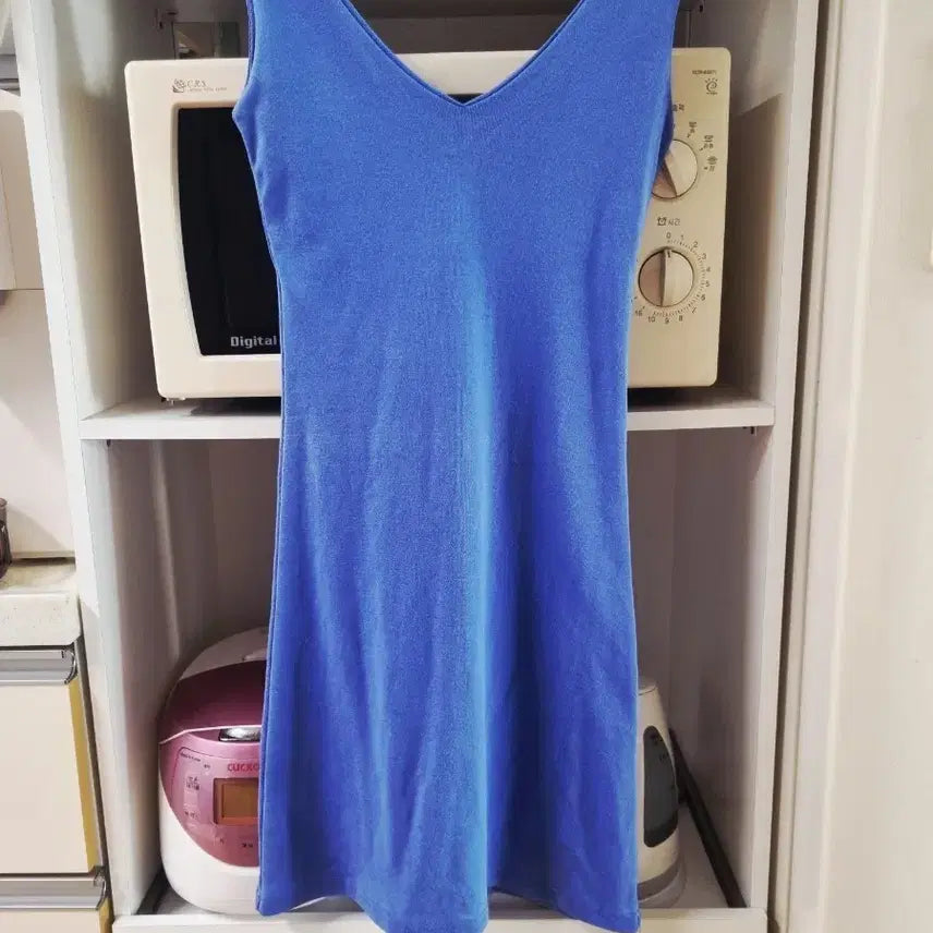 [BUNJANG] Sleeveless Mini Dress / (새상품)쫄 나시 원피스