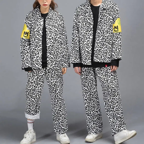 [BUNJANG] School Uniform Tracksuit Set (Top + Bottom) / 교련복 반티 판매