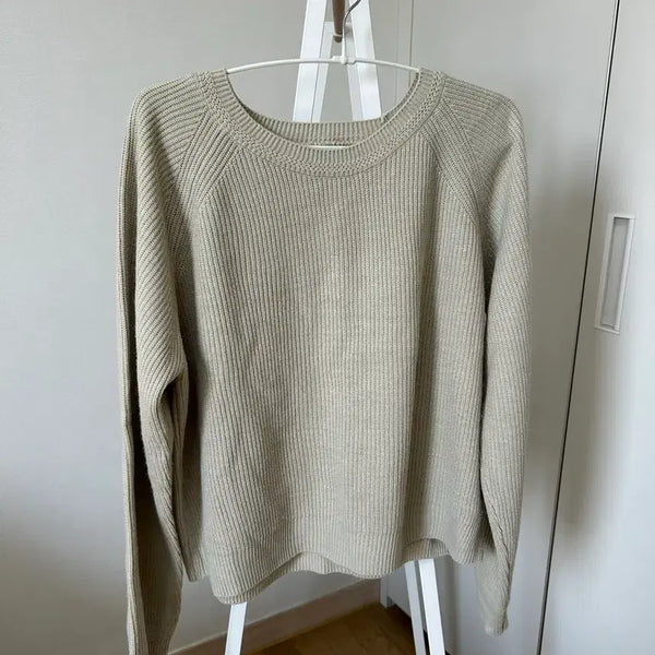[BUNJANG] Pretty Young Thing Ribbed Knit Light Mint / 프리티영띵 골지 니트 (연한 민트색상)