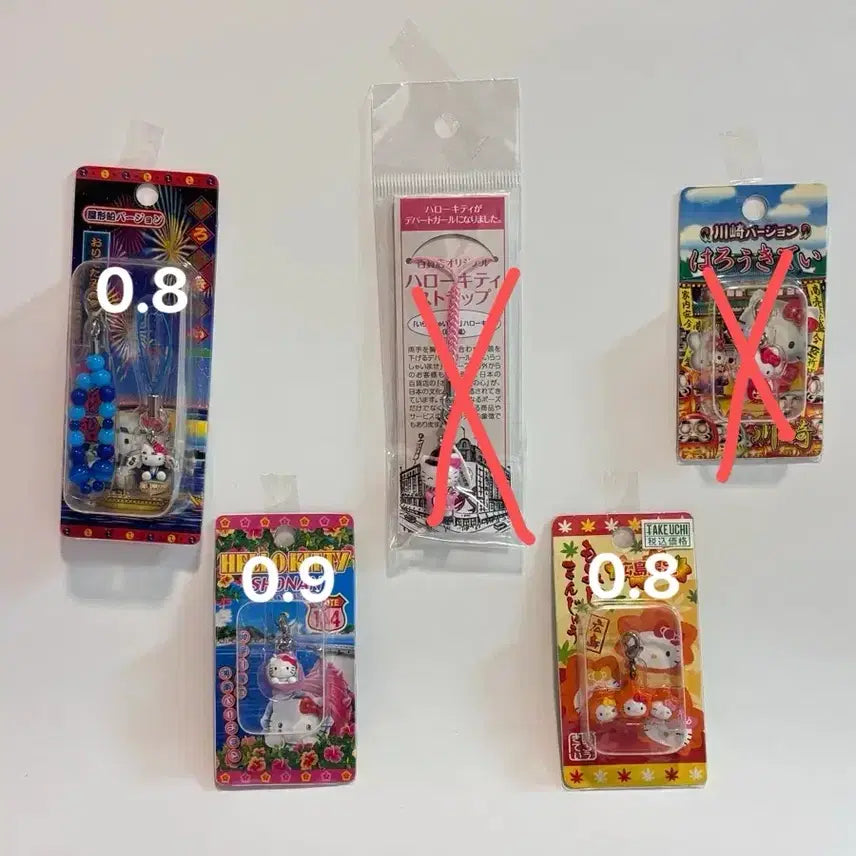 [BUNJANG] Classic Hello Kitty Strap / 고전키티스트랩(개별)