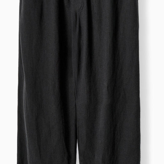 [BUNJANG] Years Ago Linen Cotton Twill Washed Pants Black Size S / [새상품]이얼즈어고 린넨 코튼 드릴 워시드 팬츠 블랙 1(S)사이즈