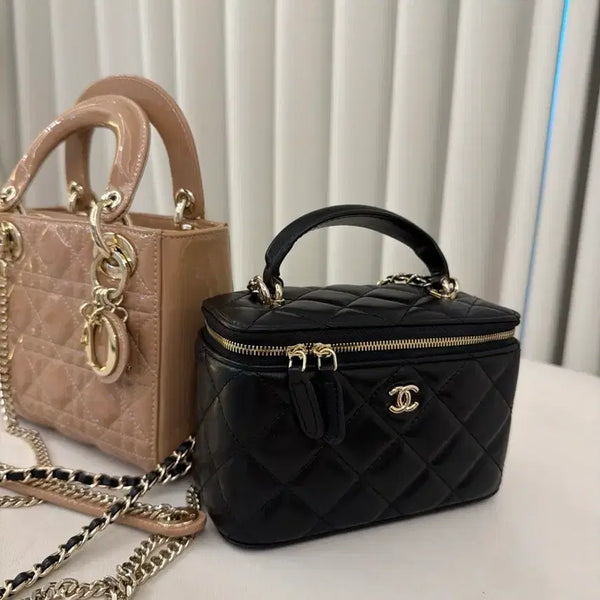 [BUNJANG] J-Bpeum De Merity Cosmetic Bag Black / 수입의류 제이쁨 드메리 가방 샤베니티 코스메틱백 블랙