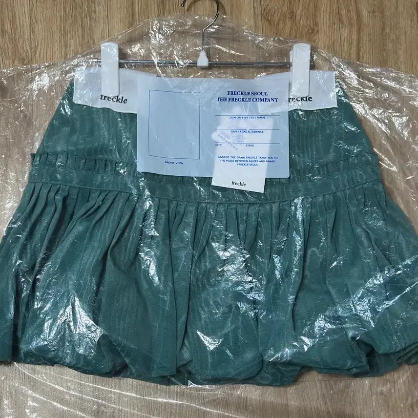 [BUNJANG] Freckle Balloon Mini Skirt / 프레클 벌룬 미니 스커트