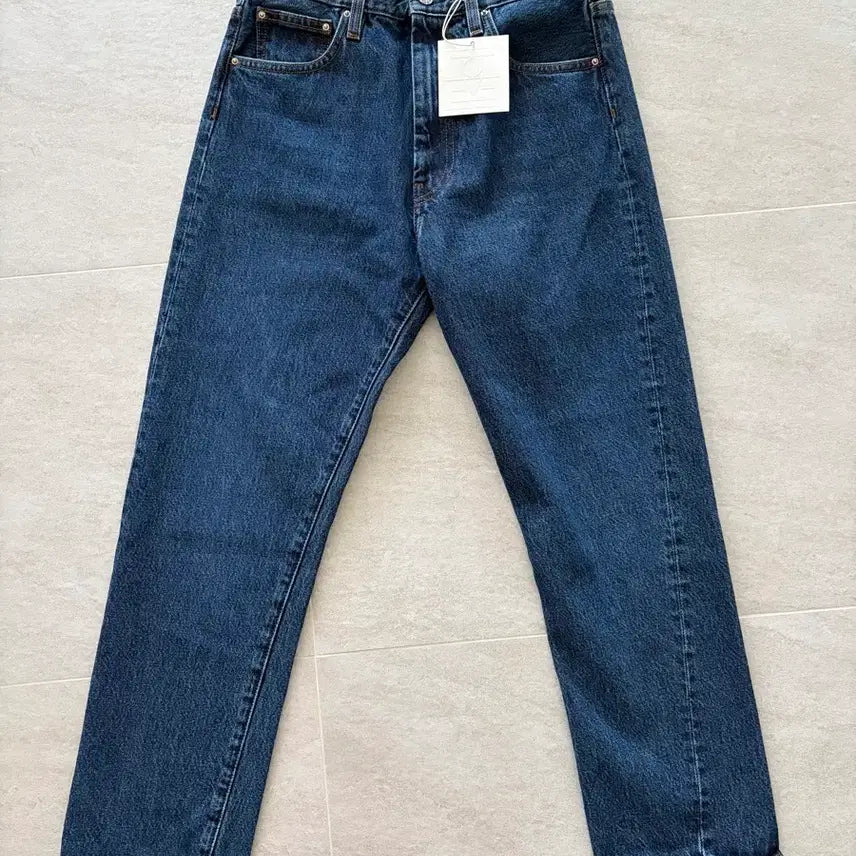 [BUNJANG] HANSOM Totem Twisted Seam Denim Jeans / [새상품] 한섬 토템 트위스티드 심 데님, 토템진, 청바지