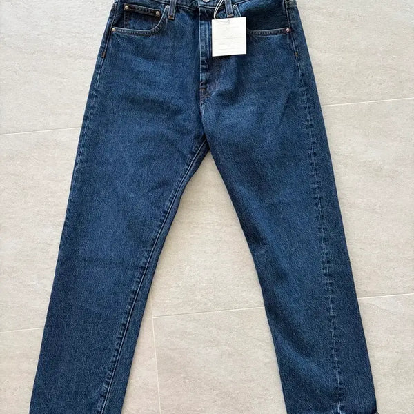 [BUNJANG] HANSOM Totem Twisted Seam Denim Jeans / [새상품] 한섬 토템 트위스티드 심 데님, 토템진, 청바지