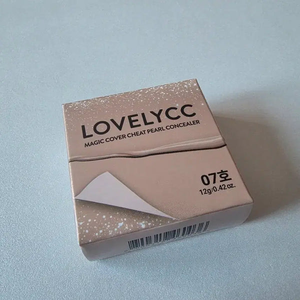 [BUNJANG] Lovely CC Magic Cover Cheat Pearl Concealer 07 (Sealed) / 미개봉 화장품)러블리씨씨 매직 커버 치트 펄 컨실러 07호