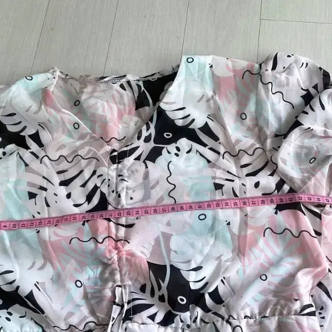 [BUNJANG] Patterned Long Dress / 패턴 롱 원피스