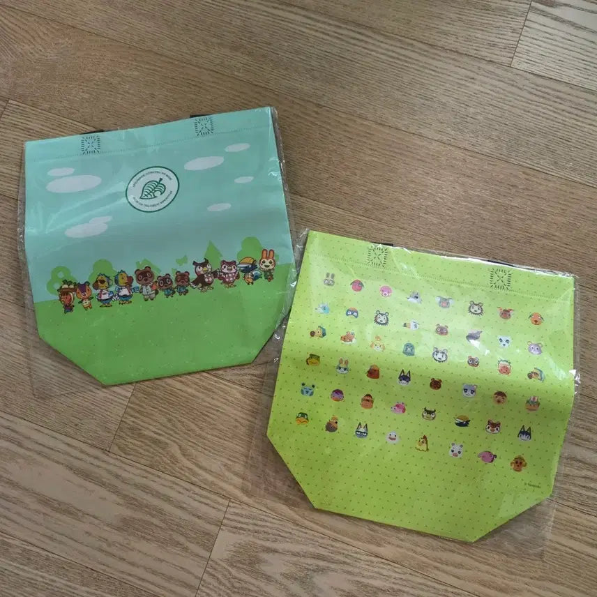 [BUNJANG] Animal Crossing FamilyMart Limited Edition Tote Bag Set / 동물의숲 패밀리마트 한정판 토트백