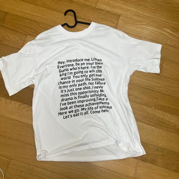 [BUNJANG] Oversized Fit T-Shirt / 오버핏 반팔(새상품) 택포