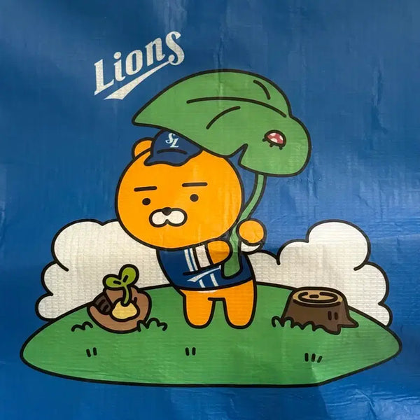 [BUNJANG] Samsung Lions x Kakao Friends Reusable Cooler Bag / 삼성라이온즈 리유저블 보냉백 양도 카카오프렌즈 콜라보 개막전