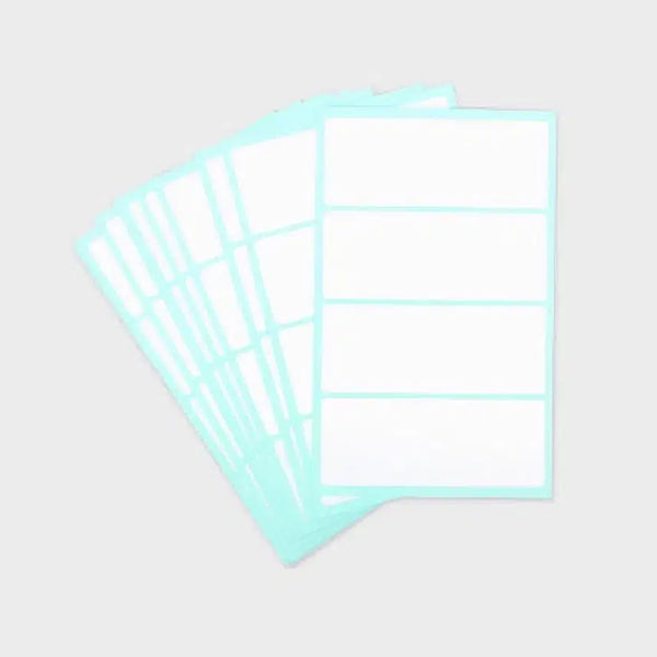 [BUNJANG] Daiso Label Stickers (8.7*3.4cm) - Sold in Sets / 세트,5장씩 소분띵) 다이소 견출지 8.7*3.4cm 다꾸