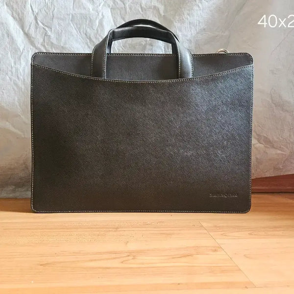 [BUNJANG] Samsonite Brisker Brown Briefcase / 샘소나이트 브라운 브리스케이프 서류 가방