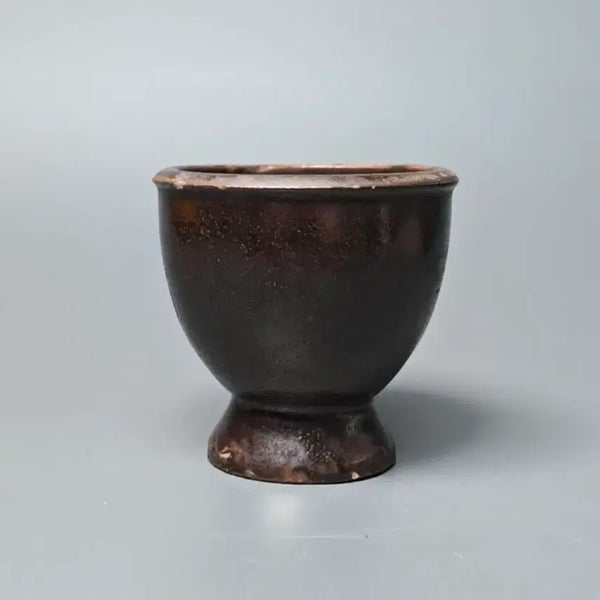 [BUNJANG] Authentic Five Dynasties Black Glaze Yakyeonwan - Chinese Celadon Porcelain Collectible / [진품] 오대시기 흑유 약연완 출토품 중국도자기 골동품 수집품