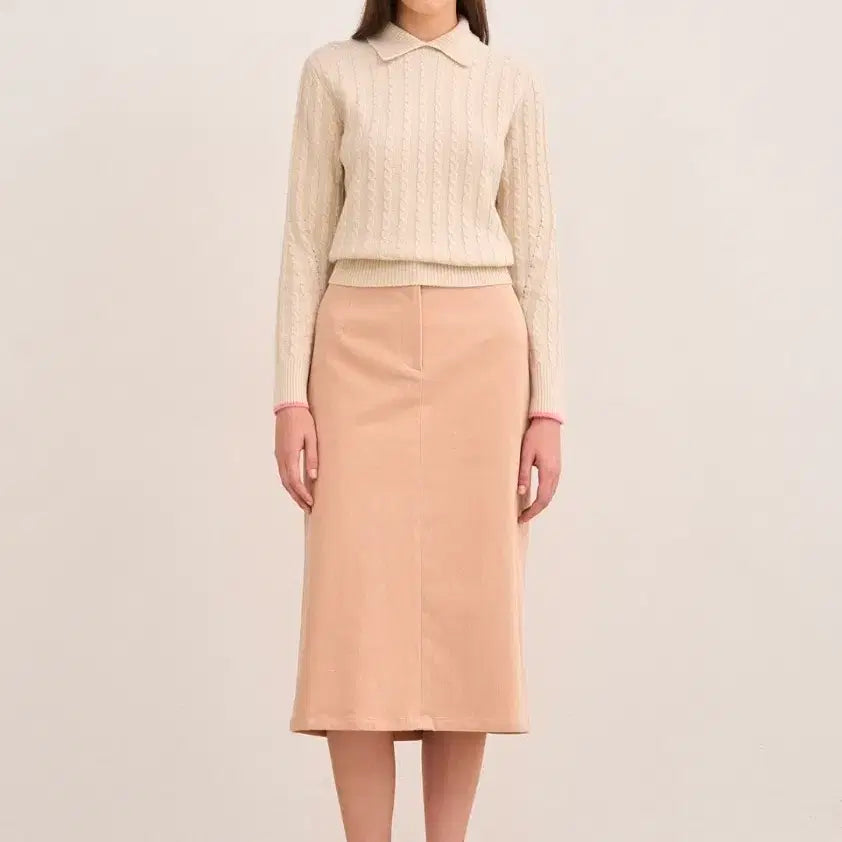 [BUNJANG] SJSJ Corduroy Midi Skirt / sjsj 코듀로이 스커트 55