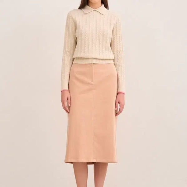 [BUNJANG] SJSJ Corduroy Midi Skirt / sjsj 코듀로이 스커트 55