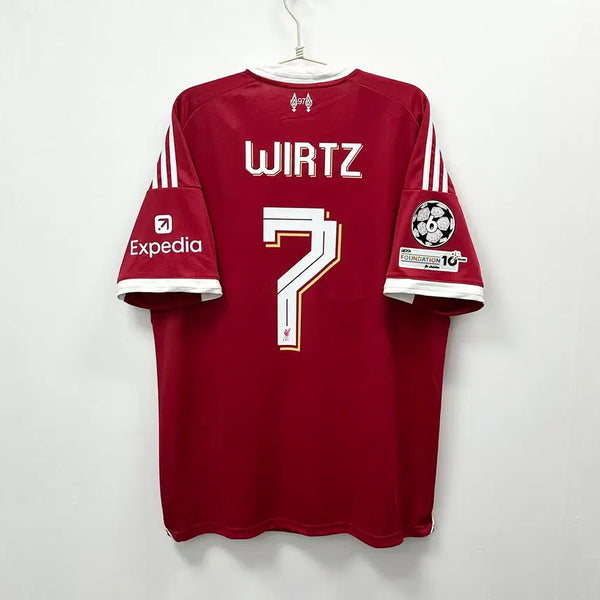 [BUNJANG] Adidas Liverpool 25-26 Home Wirtz Jersey (XL) / (2796) 아디다스 리버풀 25-26 홈 비르츠 유니폼 국내2XL