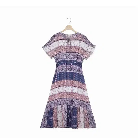 [BUNJANG] Thursday Island Ethnic Rayon Long Dress / 써스데이아일랜드 에스닉레이온롱원피스