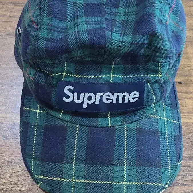 [BUNJANG] Supreme 08FW Tartan Patchwork Plaid Camp Cap / 슈프림 타탄 패치워크 플레이드 캠프캡 08FW