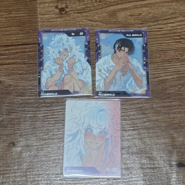 [BUNJANG] BOMTOON Jaimi Shop Spring Moon AR Trading Card Racksvainus Set / 재이미샵 봄툰 AR 트레카 트레이딩카드 락스베이누스